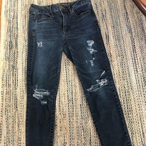 American Eagle hi-rise skinny jegging